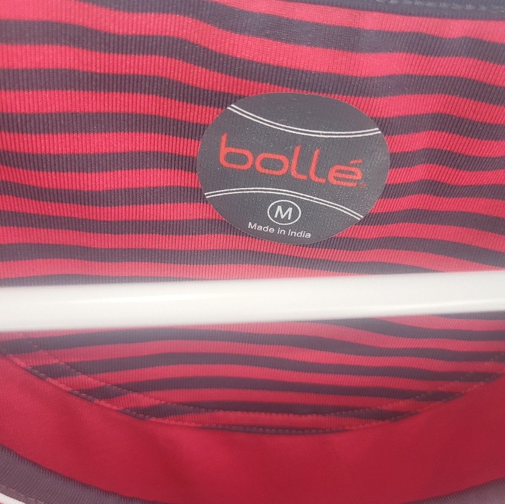 Bolle Women's Red and Navy Athletic Top - Picture 3 of 4
